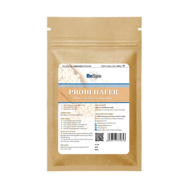 Mặt nạ bột yến mạch đắp mặt - Probi Hafer